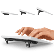 GPG2 ESC Flip Keyboard Stand for Desk, 3 Adjustable Tilt Angles, 2-Piece Set, Fits Most Keyboards