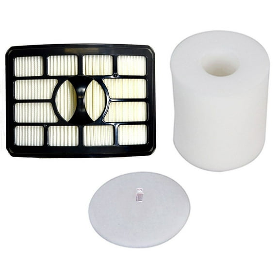 ESC ® HEPA Foam Felt Filter For Shark Rotator Pro Vacuum NV500, NV500CO, NV501, NV502, NV503, NV505 NV500W & NV550 NV552 NV 520 UV560 Compatible to Shark Part # XFF500 and XHF500