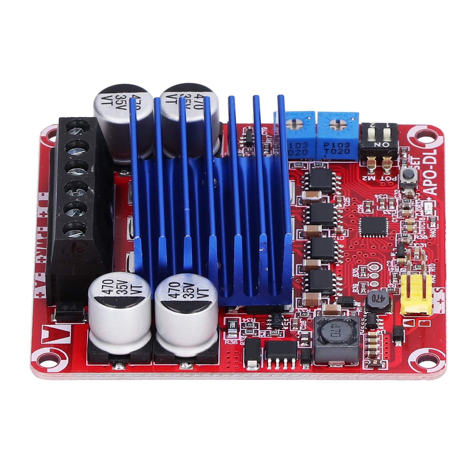 ESC Motor Driver, Portable Dualchannel ESC Motor Driver DC 724V For