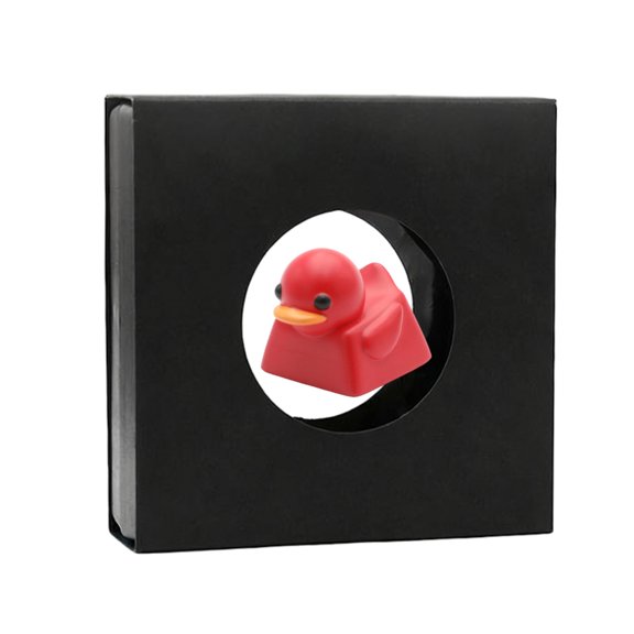 Decorative Computer Keycap Playful Duck Design Anti Fade ESC Resin Keycaps Easy Installation For Mechanical Keyboards