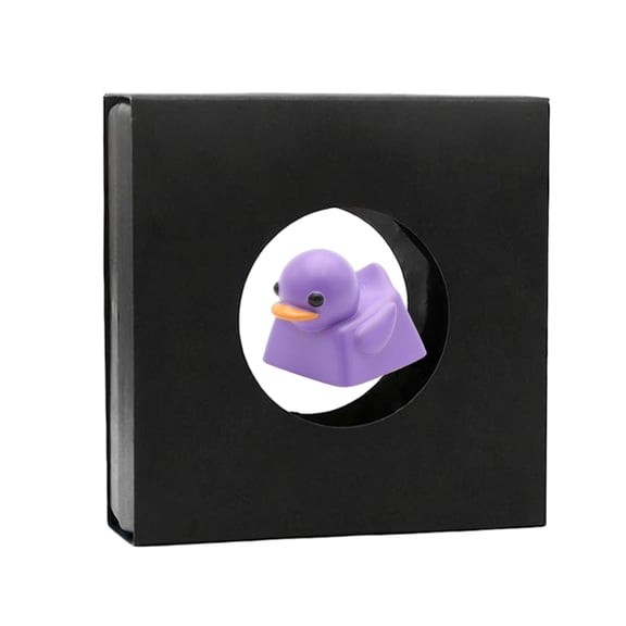 Decorative Computer Keycap Playful Duck Design Anti Fade ESC Resin Keycaps Easy Installation For Mechanical Keyboards