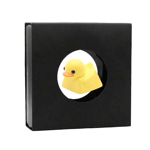 Decorative Computer Keycap Playful Duck Design Anti Fade ESC Resin Keycaps Easy Installation For Mechanical Keyboards
