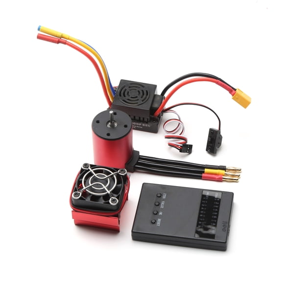 ESC,S3650 2300kv Motor 2300kv Motor 60a Esc Xt60 Heat 60a Esc Xt60 Motor 60a Esc Sink 1/8/1/10 Car Heat Sink 1/8/1/10 Mewmewcat Hxber Fapao Multicolor 2300kv