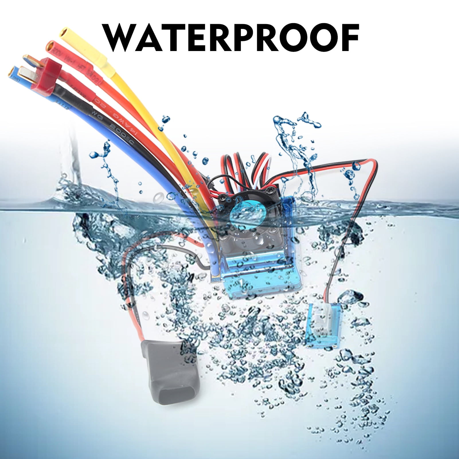 ESC,Sink Cover Combo 1 8/1 10 2300kv Motor With 3650 2300kv Motor Heat Sink Cover Esc Heat Sink And Boat Part Car And Boat 10 Remote Car Cover Combo 1 Combo 1 8/1 With 60a Esc Huiop Hxber