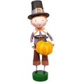thumbnail image 1 of and Company Lori Mitchell Thanksgiving Pilgrim Mason Mayflower Boy Figurine, 8 Inches Tall, Multicolor, 1 of 5