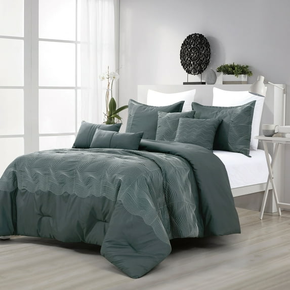 ESCA Lena Luxury 7 Piece Comforter set Queen