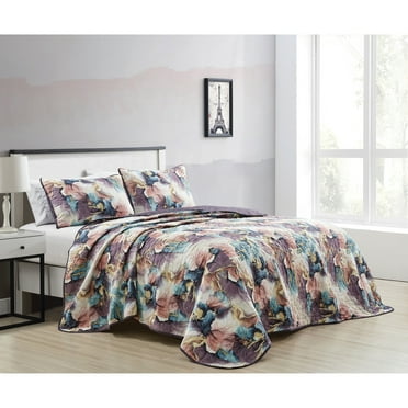ESCA Poline Luxury  3 Piece Bedspread Queen