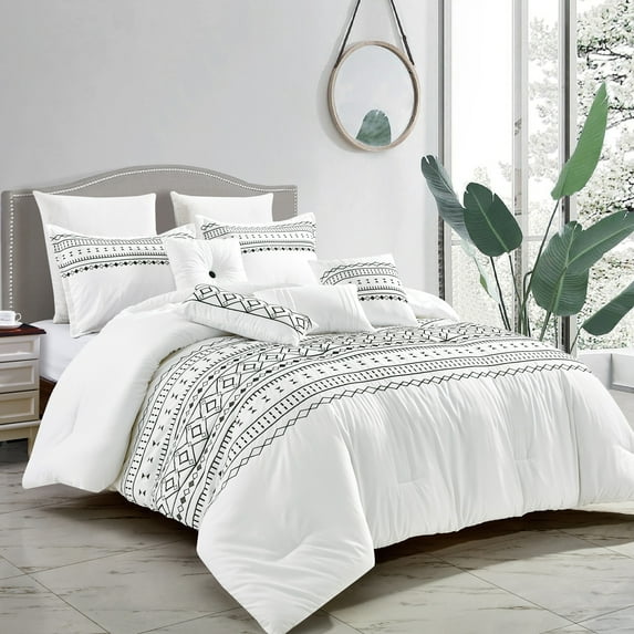 ESCA Sequoia Luxury 7 Piece Comforter set Queen