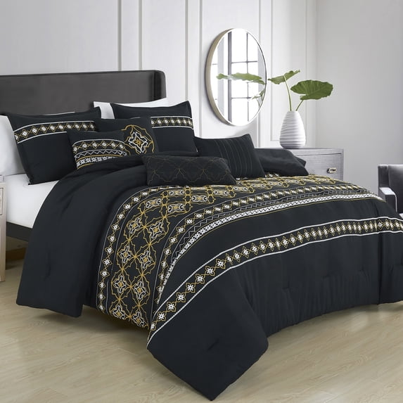 ESCA Tzilla Luxury 7 Piece Comforter set King - Cal King
