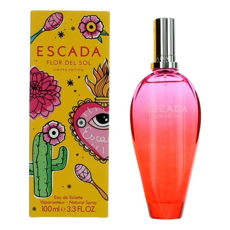 Escada Flor Del Sol Eau de Toilette, Perfume for Women, 3.3 fl oz