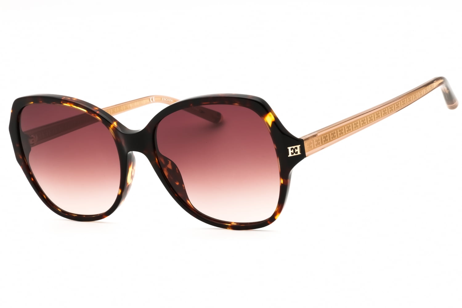 ESCADA ◆スクエア オーバーサイズ サングラス Brown ESCADA
