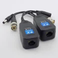 thumbnail image 2 of ANHAN Passive Video Balun With Power Long Distance Network Transceiver Cat5e/Cat6 Cable To BNC Male Connector Bnc To Rj45 Adapter Transmitter For Full HD Security Surveillance Camera System 1Pair 2 of 13
