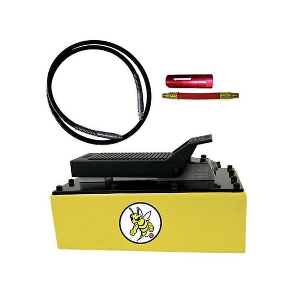 ESCO Yellow Jackit 5 Quart Metal Reservoir Air Hydraulic Pump Kit (10877, 10604, 10601K) 10877C