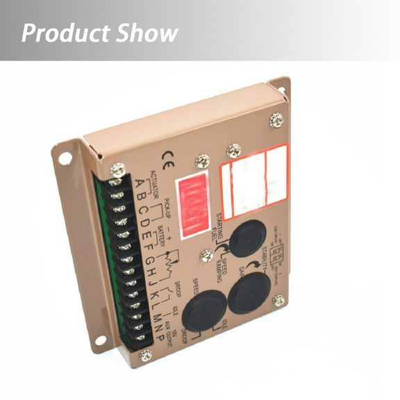 ESD5500E Generator Governor Control Panel