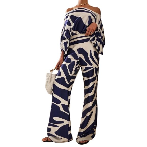 ESEA womens Blouse & Pant Set, 6