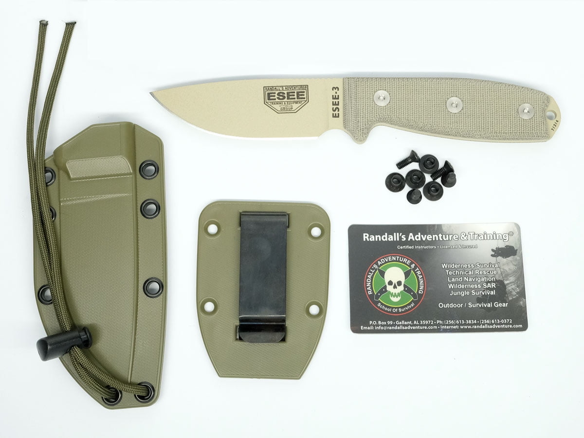 Avis Esee Model 5 Desert Tan