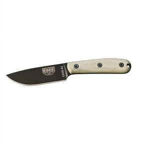 ESEE ESEE-4HM 438" Drop Point Tactical Knife, with Leather Sheath