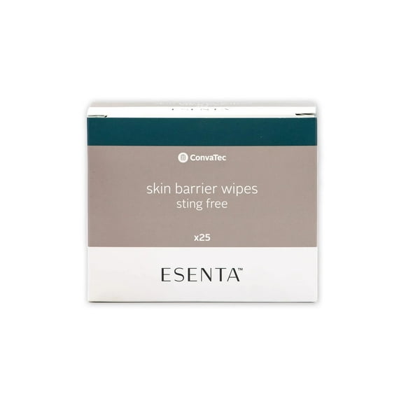 ESENTA Skin Barrier for Protection Around Stomas and Wounds, Silicone Based, Sting and Alcohol Free, 25ct Box (Pack of 1)