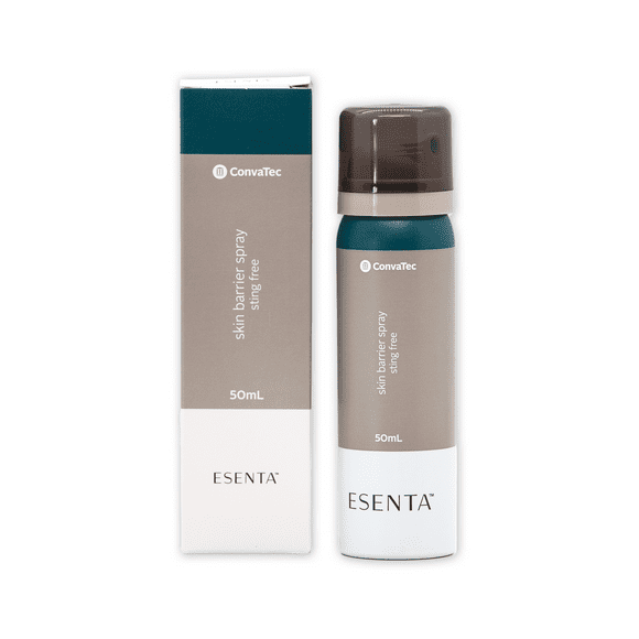 ESENTA Skin Barrier for Protection Around Stomas and Wounds, Silicone Based, Sting and Alcohol Free, 50 mL Spray Bottle (Pack of 1)