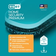 ESET Home Security Premium 1 Year, 1 Device [Digital Download]