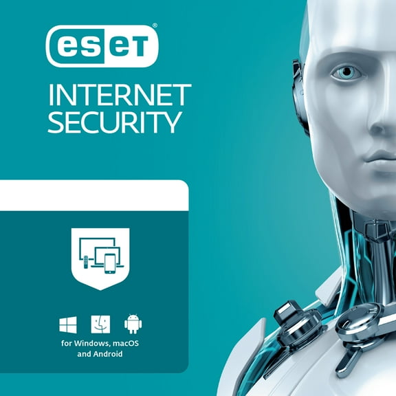 ESET Internet Security 1 Device, 1 Year -Windows - Mac - Android [Digital Download]