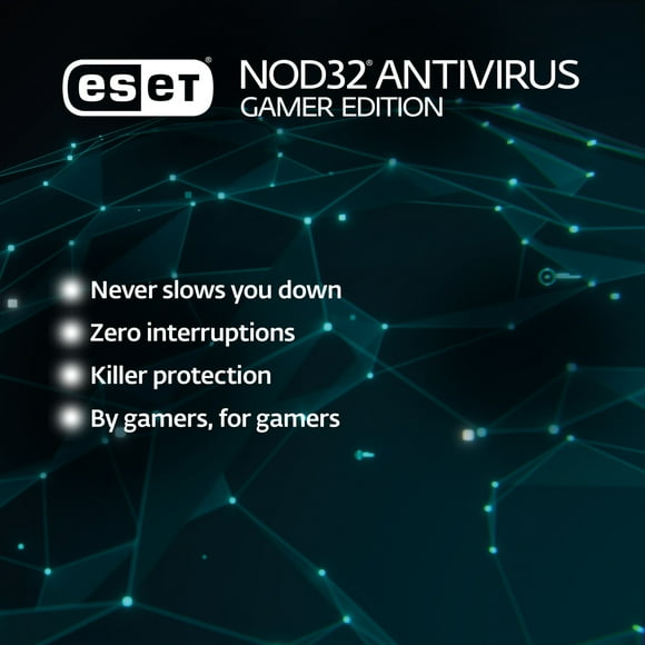 ESET NOD32 Antivirus Gamer Edition - Windows - Mac - Android [Digital Download]