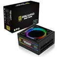 thumbnail image 1 of ESGAMING Power Supply 750W, Full Modular RGB Power Supply, 80 PLUS Gold Certified PSU with 120mm Silent Cooling RGB Fan, ATX PC Power Supply with 25 ARGB Light Modes, 1 of 6