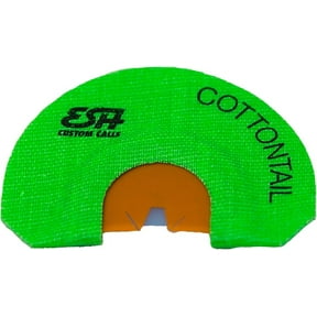 ESH Mouth Coyote Call for Hunting - Cottontail Rabbit in Distress Mouth Call Double Reed Predator Calls for Hunting Compact Diaphragm Mouth Calls