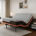thumbnail image 1 of ESHINE King Adjustable Bed Frame-14 inch Memory Foam Mattress, Wireless Remote, Bluetooth App Control, Head and Foot Incline, Gray, 1 of 5