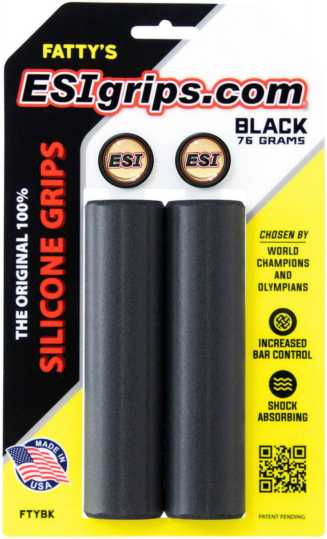 ESI Plush Silicone Grips - Black