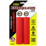 ESI Grips MTB Ribbed Extra Chunky Silicone Grips Red