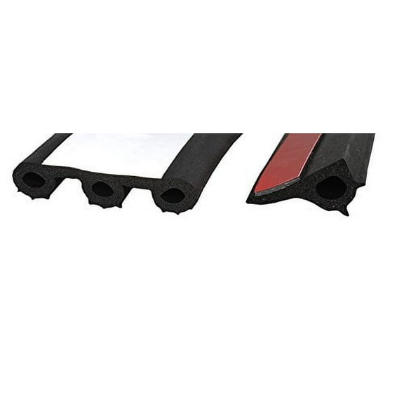 ESI Super Cap Seal XL 23 FT (2 1/8" Width x 1/2" Height x 23' Length) and Ultimate Tailgate Seal with Taper Seal COMBO Pack