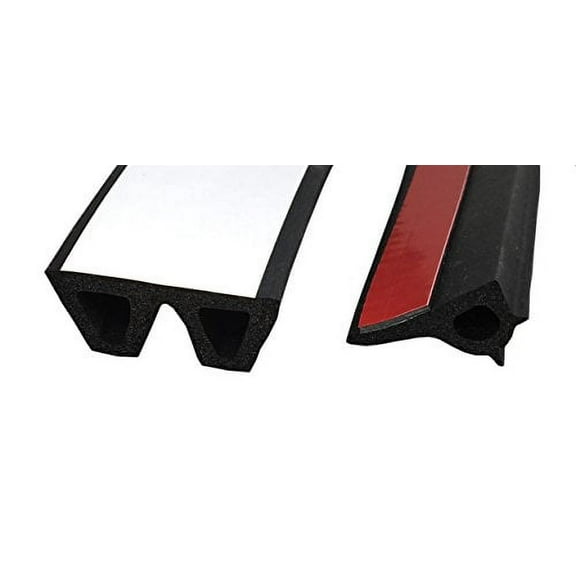 ESI Ultra Cap Seal 23 FT (1 1/2" Width x 5/8" Height x 23' Length) and Ultimate Tailgate Seal with Taper Seal COMBO Pack