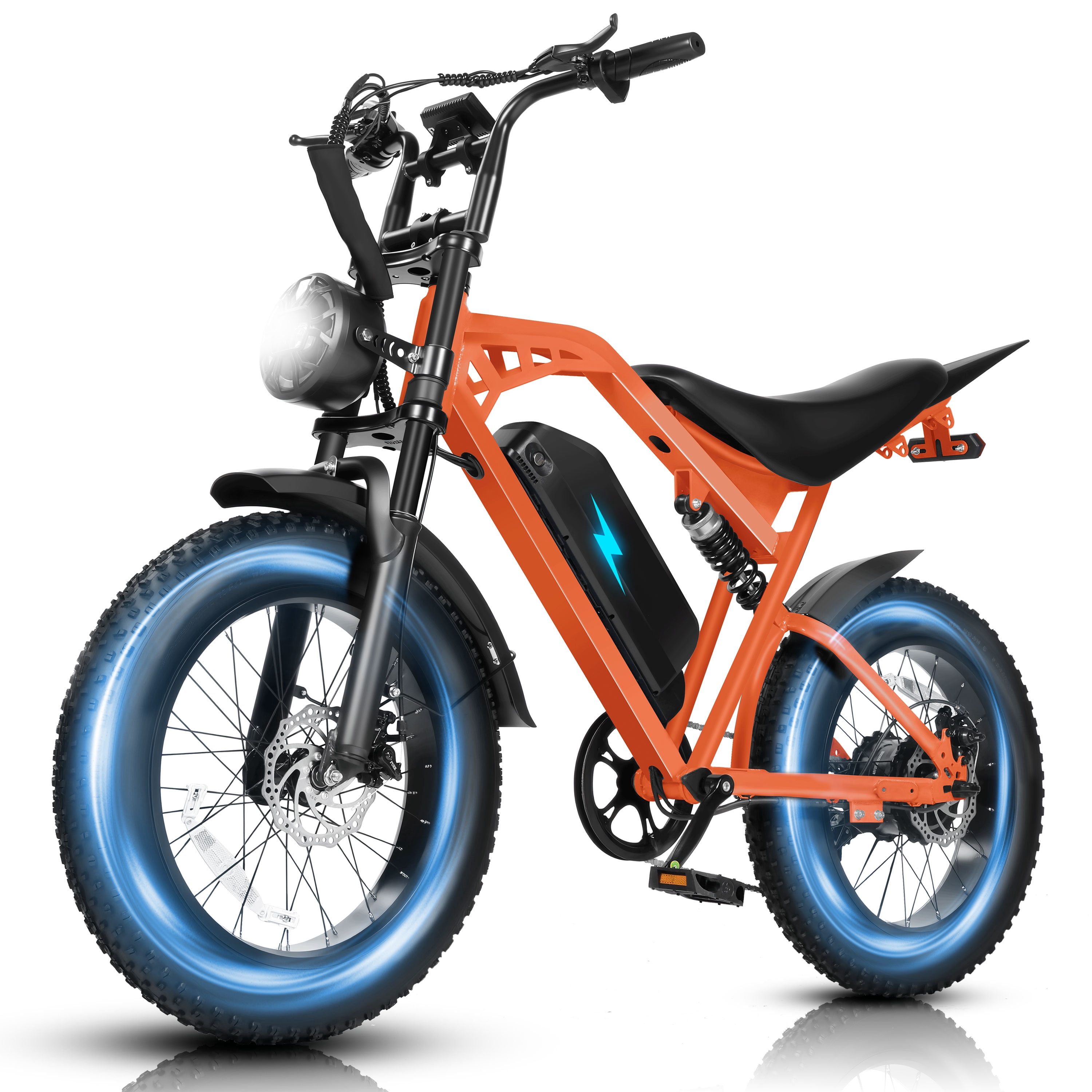 ESKUTE Electric Bike for Adults – Dirt E-Bike, 29 MPH, 48V 20.8Ah ...