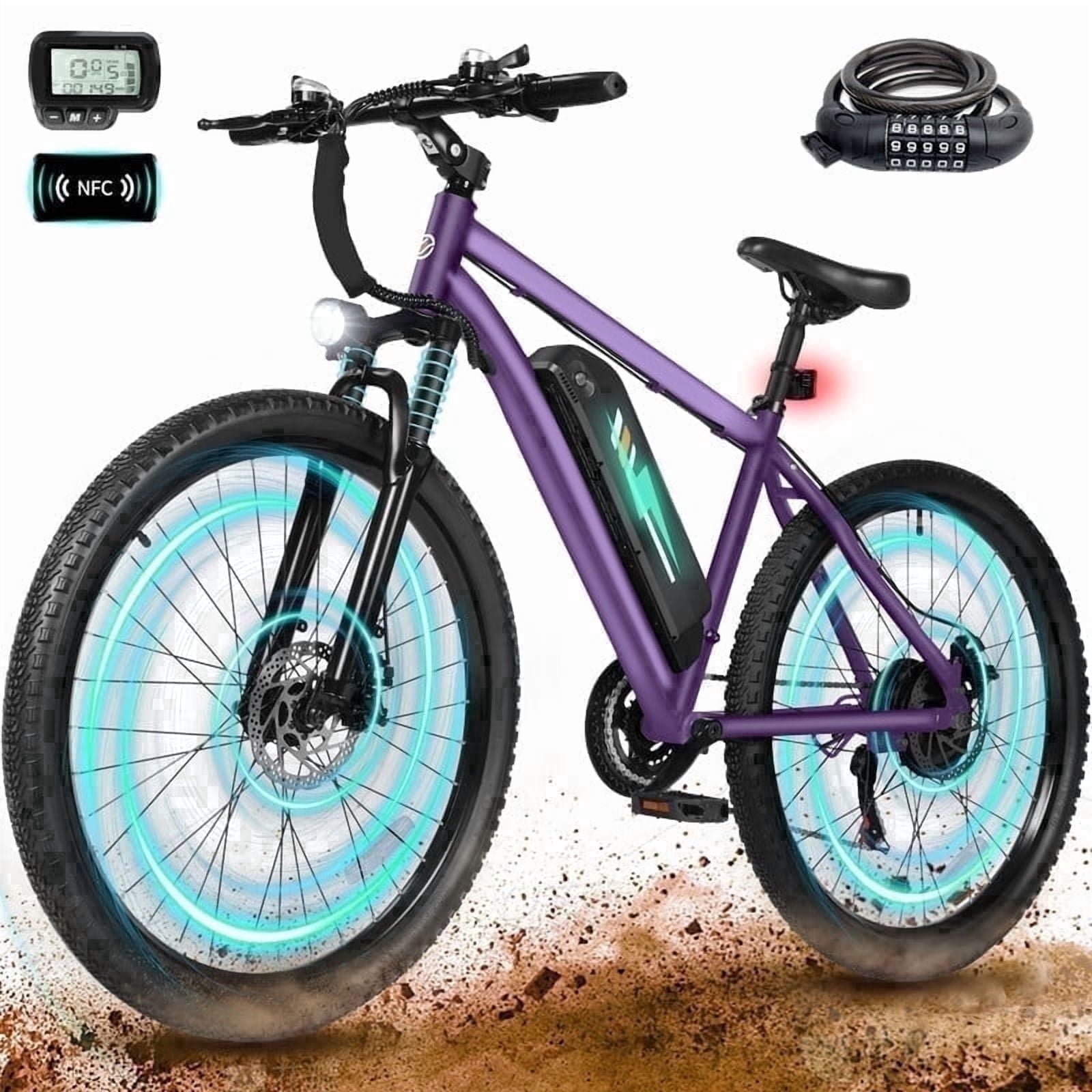 ESKUTE M200P Electric Bike for Adults, 21-Speed Gear 27.5