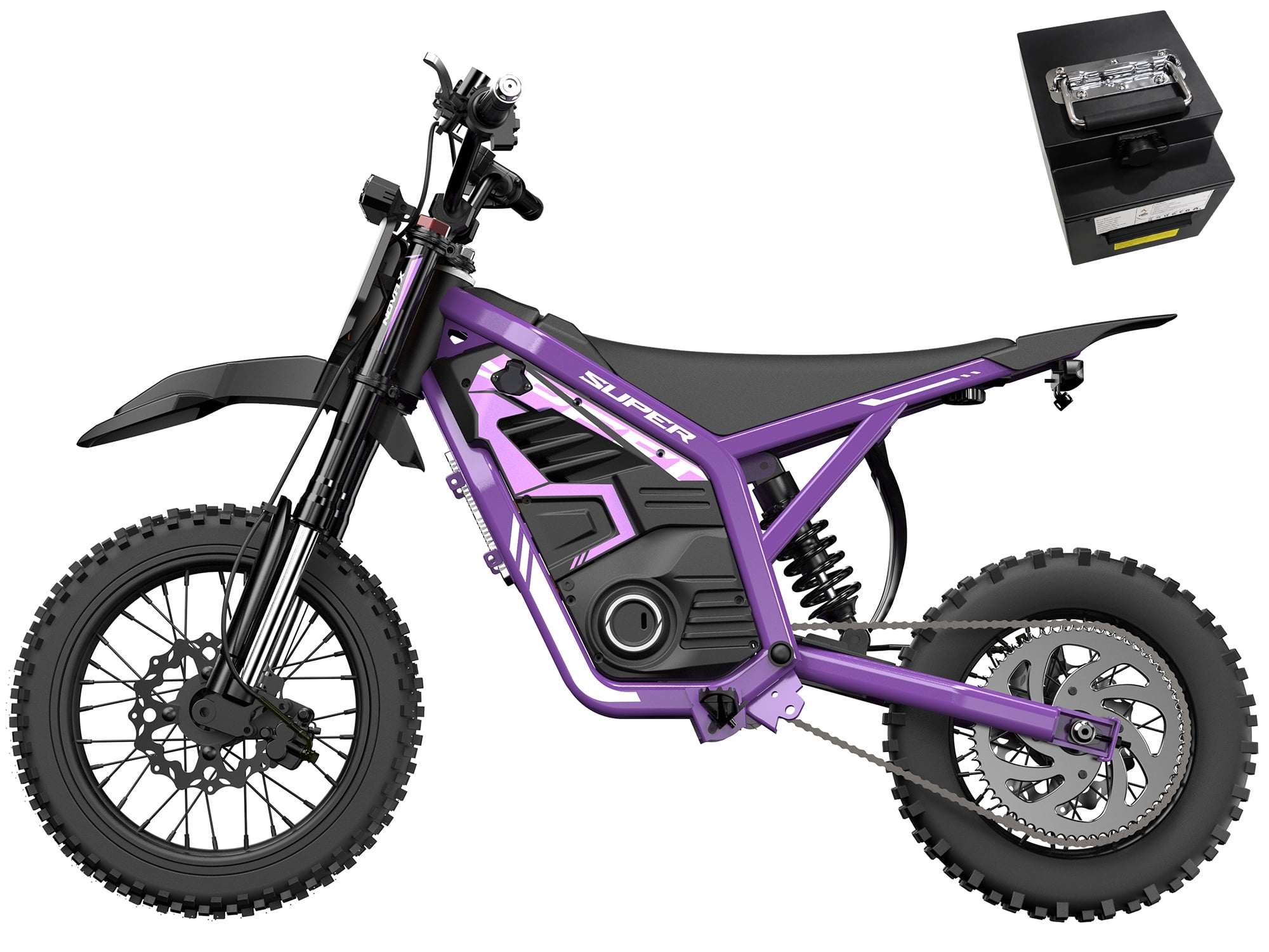 ESKUTE NOVAX Electric Dirt Bike for Adults & Teens, 4000W 46MPH ...