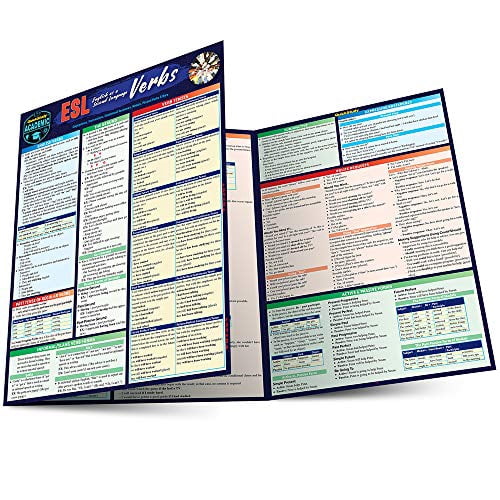 Second Language Reference Image Pre-Owned ESL - English as a Second Language - Verbs: a QuickStudy ...