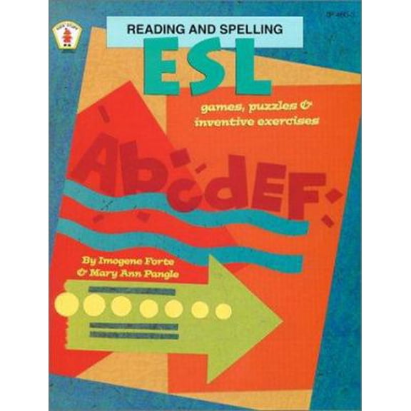 Pre-Owned ESL Reading and Spelling Games, Puzzles, and Inventive Exercises (Paperback) 0865304882 9780865304888