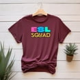 thumbnail image 1 of ESL Squad Shirts ESL Teacher Appreciation Gift Esol ecse Tee Multilingual Xmas Present from Student ESL Tutor English Second Language Class, 1 of 1
