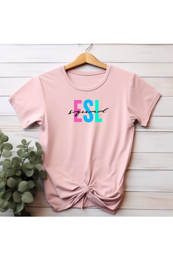 Shirts ESL Teacher Appreciation Gift Esol ecse Tee Multilingual Xmas Present from Student ESL Tutor English Second Language Class