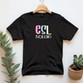 thumbnail image 1 of ESL Squad Shirts ESL Teacher Appreciation Gift Esol ecse Tee Multilingual Xmas Present from Student ESL Tutor English Second Language Class, 1 of 5