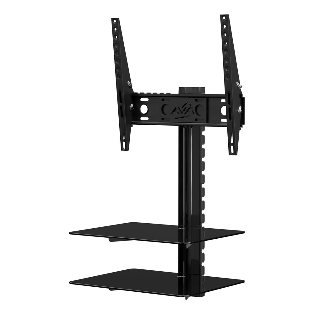 ESL422BT Wall mount with 2 Shelves for TVs up to 47", Black