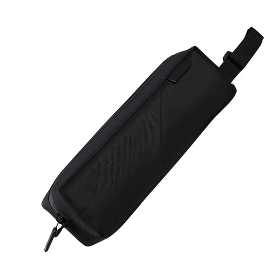 ESLNF Bike Top Tube Bag, Waterproof Bicycle Top Tube Bag with Block Design, Front Frame Pack with Hard Shell, Lightweight Cycling Top Tube PVC Pouch, Easy Install for Mountain Road Bikes