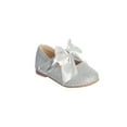 thumbnail image 1 of ESME - Girls White Glitter Dress Shoes, 1 of 1