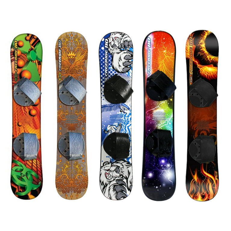 ESP cm Freeride 110 Kid's Snowboard - Step Adjustable - Assorted Graphics - Walmart.com