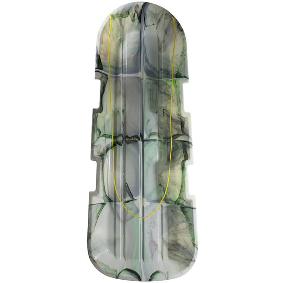 ESP 48-inch Arctic Camo Sno Cruiser Toboggan for Two Riders - Premium Sleds Edition