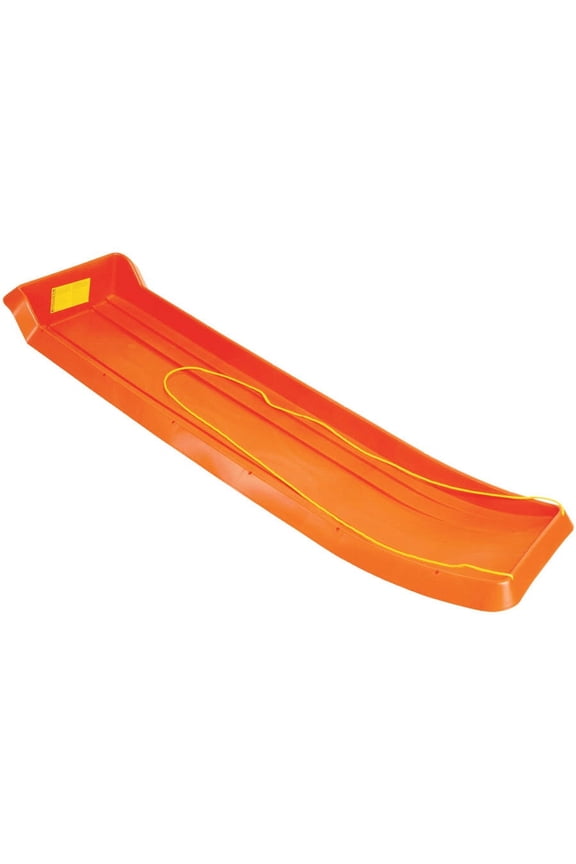 ESP 66" Family Fun Toboggan - Four Rider Snow Sled - Orange