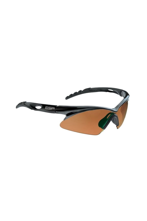 Melanin Sport Pro Sunglasses (Gloss Black Frame) (Brown Lens)