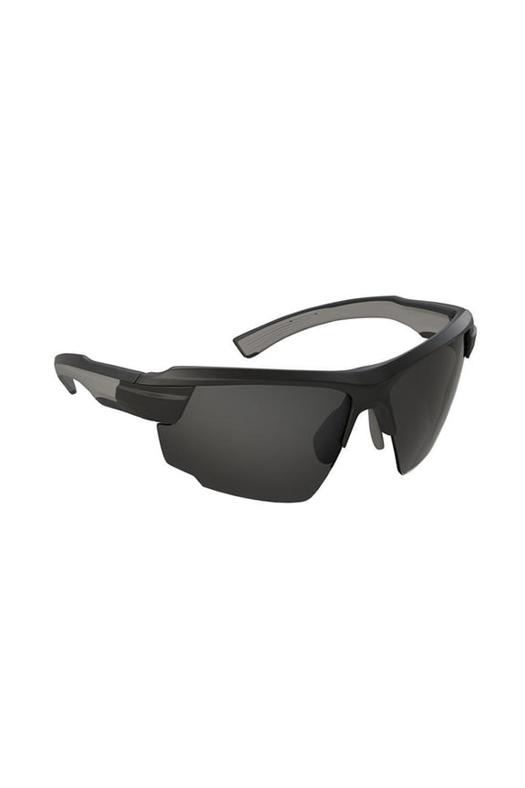 Sport Pro Interchangeable Sunglasses – Gloss Black TR90 Frame with Polarized Lenses (Grey)