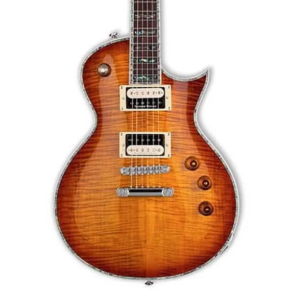 ESP LTD EC-1000 Electric Guitar - Amber Sunburst